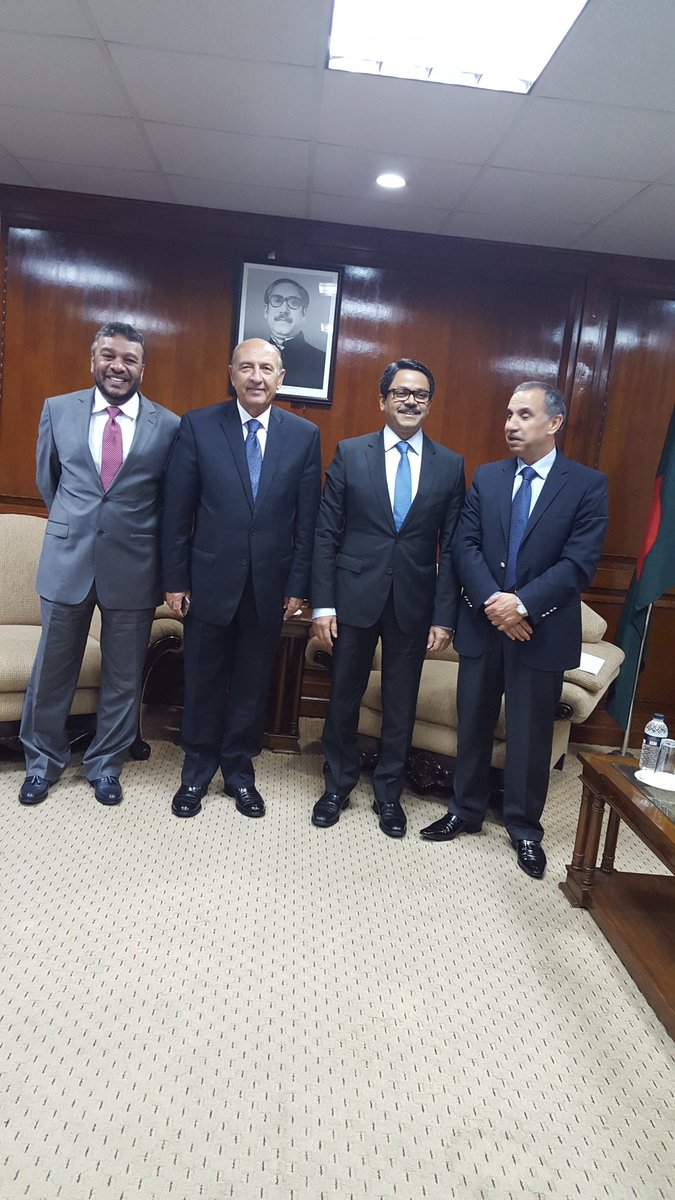 MdShahriarAlam's tweet photo. Secretary General, Ministry Foreign Affairs of Jordan at my office today @KingAbdullahII https://t.co/mauhcbkGks