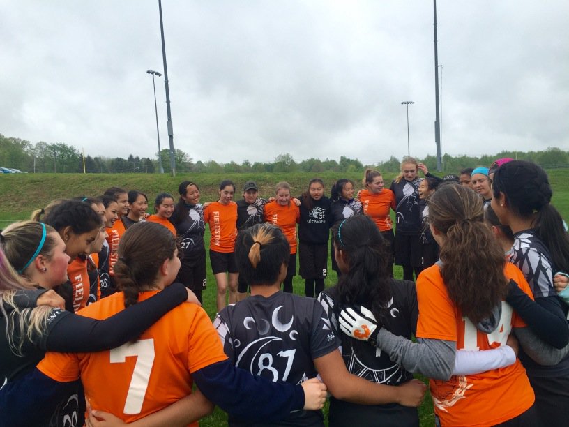 WHRHSUltimate's tweet photo. Great spirited game with our friends at fieldston. Warriors win 13-1 #hsnortheasterns #ladywarriors #work https://t.co/iGwnLlkXuq