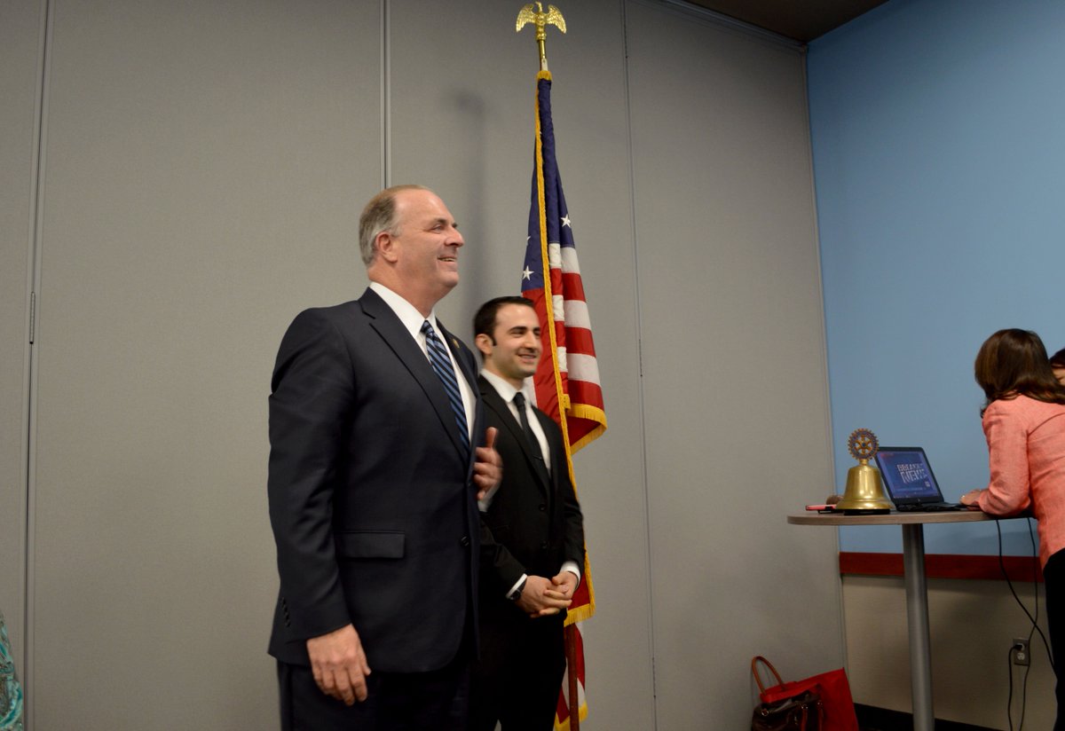 RepDanKildee's tweet photo. Great to have Amir Hekmati with me at yesterday's @Rotary meeting in Flint! #FreedAmir https://t.co/EKPiI2GMvz