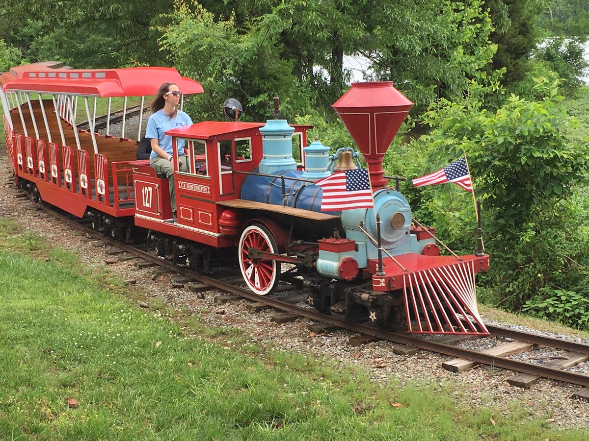 GCSchoolsNC's tweet photo. Warming up the train for #gcsfamilyfunday https://t.co/3VSKHgyIAV