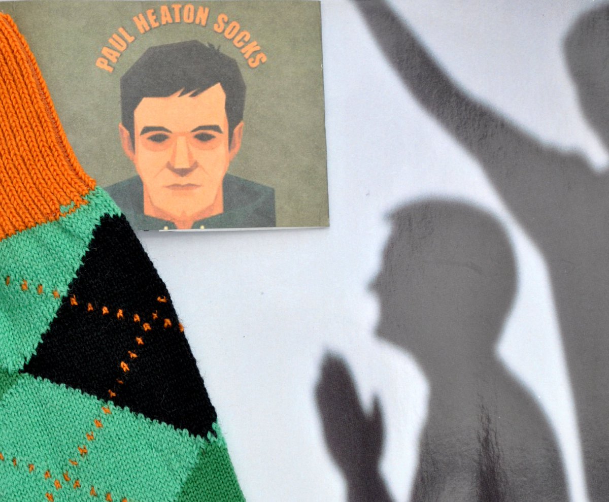 The @PaulHeatonSolo Socks are available in VERY limited numbers at sockcouncil.com/product/paul-h…! Don’t miss out!