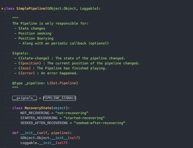 scarlettapp's tweet image. Okay, now this is a pretty cool way of defining custom gsignals in #PyGObject source: #pitivi