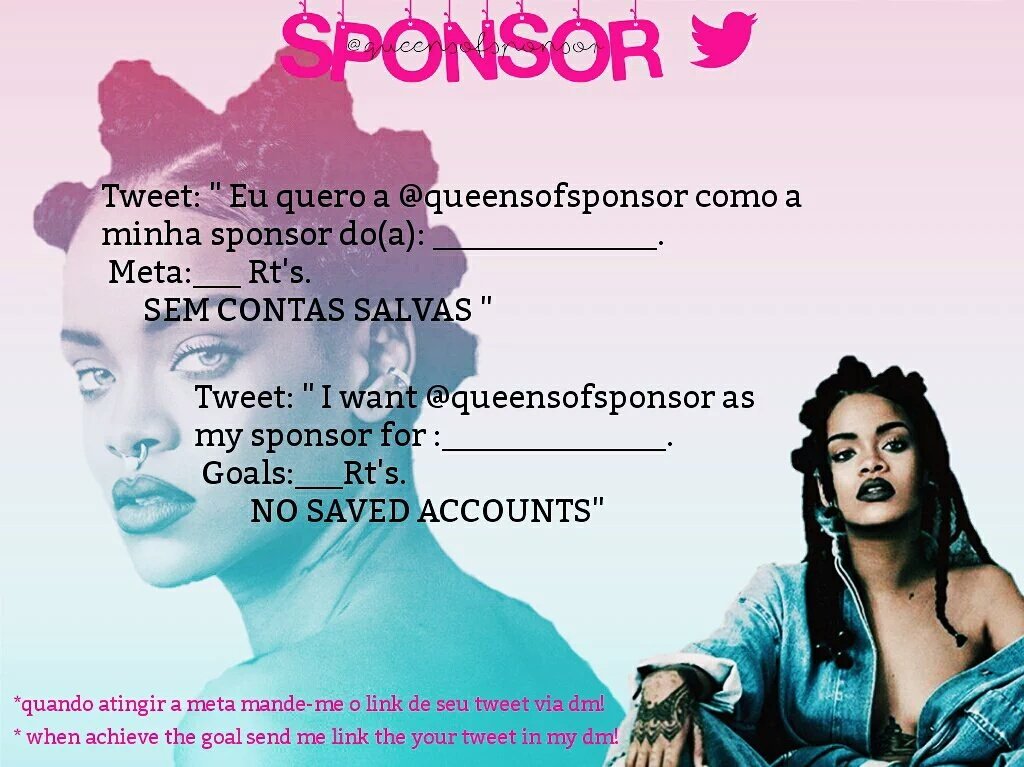 DeburaBianchi's tweet image. 🍭Eu quero a @queensofsponsor como a minha sponsor do:5SOS🍭

Meta: 30 rt's 💣

❌ SEM CONTAS SALVAS ❌