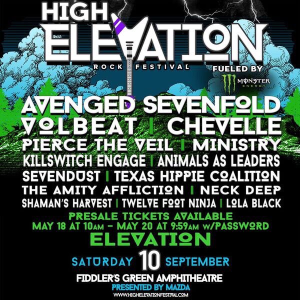 bestivals's tweet photo. High Elevation Festival @ElevationRockCO is coming Tickets https://t.co/O1tCwwWSf4 #highelevationfestival #bestivals https://t.co/d36xaxFF8g