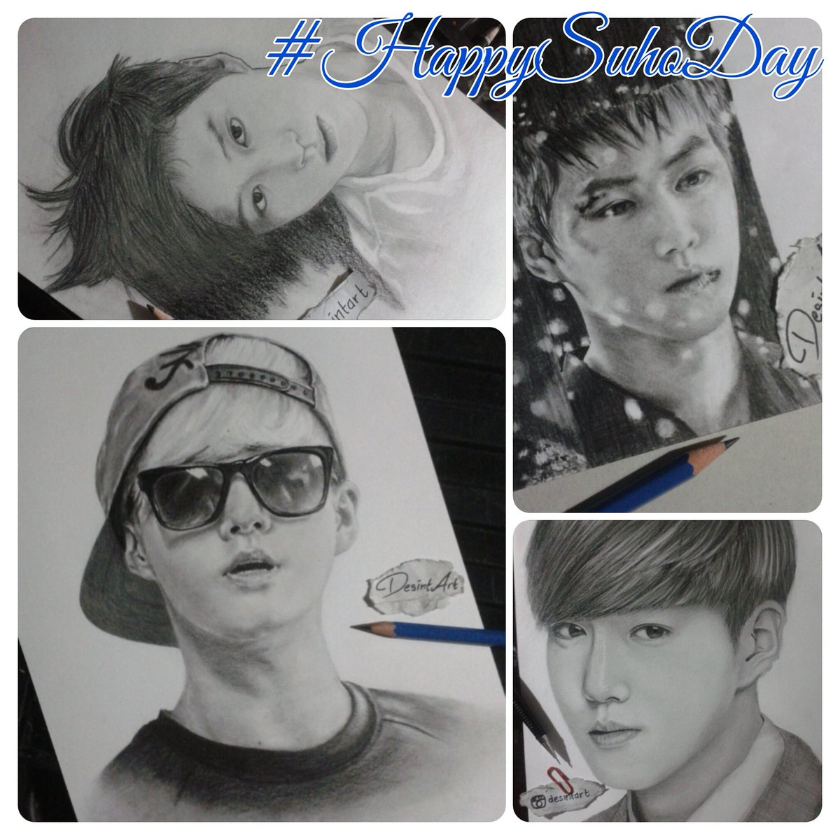#HappySuhoDay #수호 #준면 #김준면 #엑소 #suho #junmyeon #kimjunmyeon #exo #suhofanart #suhoart #exofanart #exoart #desintart