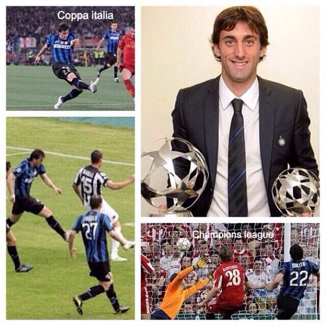 صعب الوداع .. صاحب هدف الاسكوديتو + كوبا ايطاليا + هدفي الشامبيونزليغ .. 4 اهداف لو لم يسجل سواها لكفته #Milito