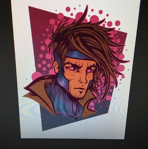 MrBlastbolt's tweet photo. Working on a Collab project with @voodoo_doodoo (Ethan Krause)
#nerdrage #blastbolt #momocon #fanart #gambit #xmen https://t.co/BTFj75ud5j