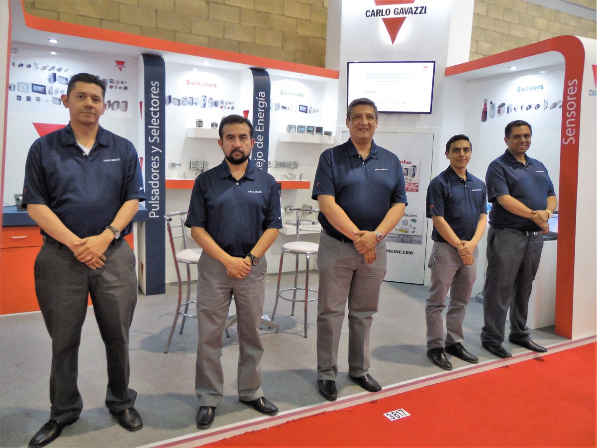 CarloGavazziMex's tweet photo. Miles de gracias por visitar Carlo Gavazzi @ExpoPack Ustedes forman parte importante de nuestro éxito! https://t.co/MqWQLdxUqh