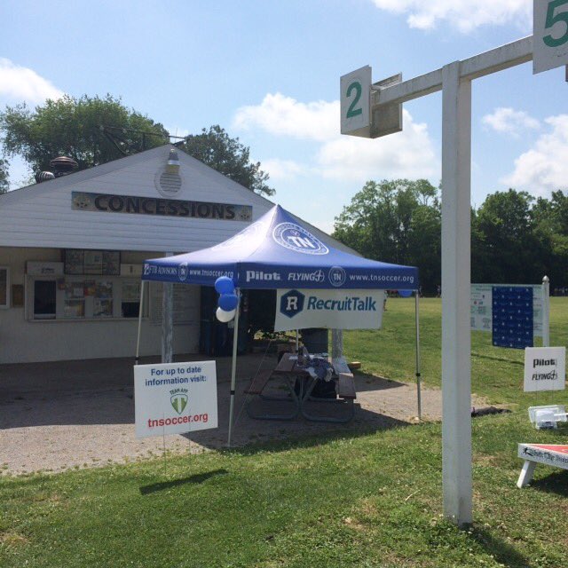 RecruitTalk's tweet photo. Come see us at the @RecruitTalk tent at the @TennesseeSoccer Division 3 Tournament! https://t.co/W0vS1IbMUm