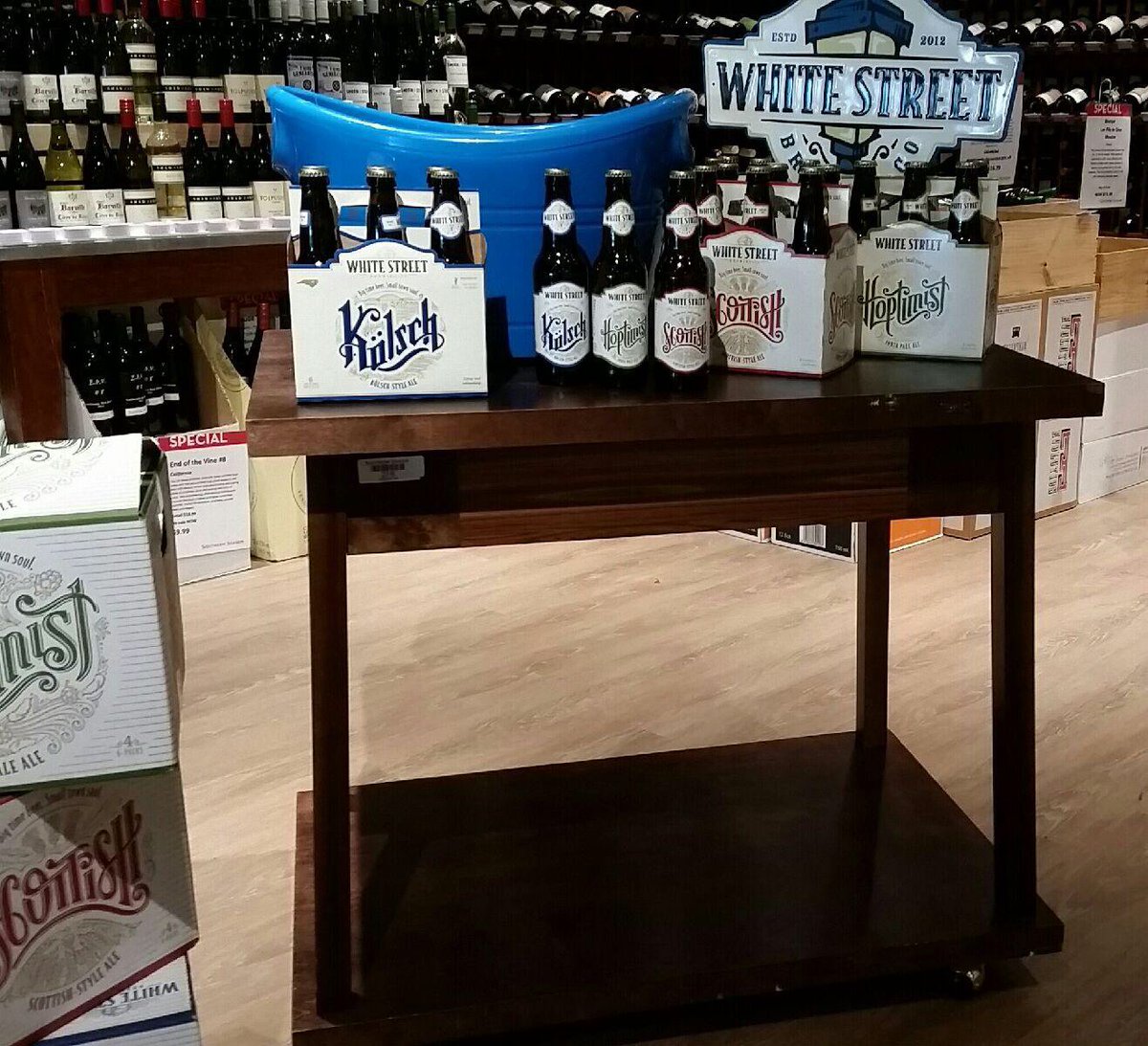 Kick off your weekend at <a href="/southernseason/">Southern Season</a> @CameronVillage! #WhiteStreet samples until 1:00 with the awesome Jason!