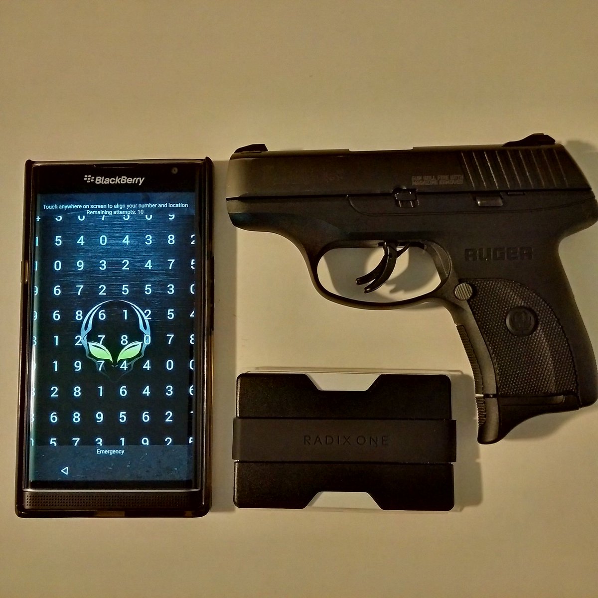 #EDC #Ruger LCSs Pro, #BlackBerry Priv, #RadixOne