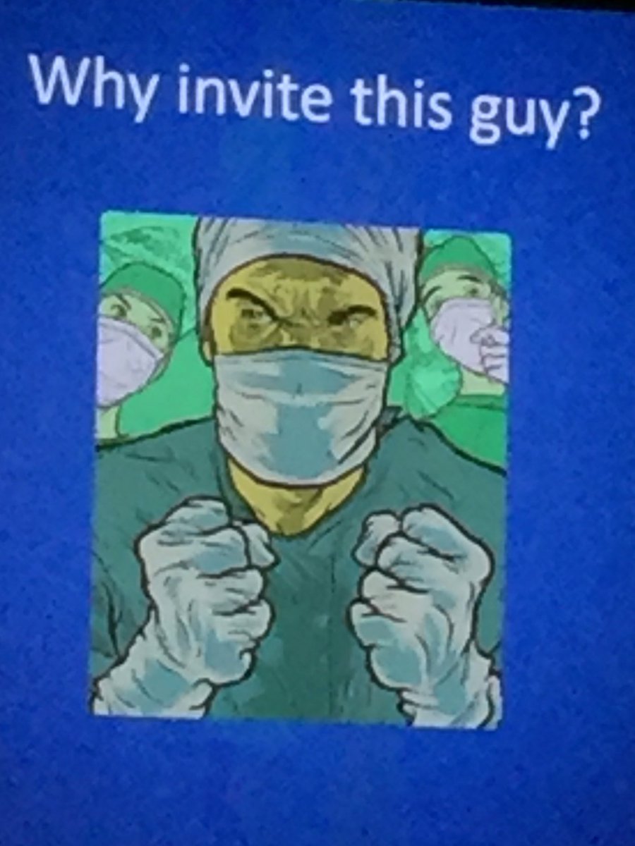 h_babcock's tweet photo. Appeal to mastery and purpose to engage MDs (especially surgeons) CT surg Dr Raymond at #SHEA2016 for these insights https://t.co/qFpevizxBI