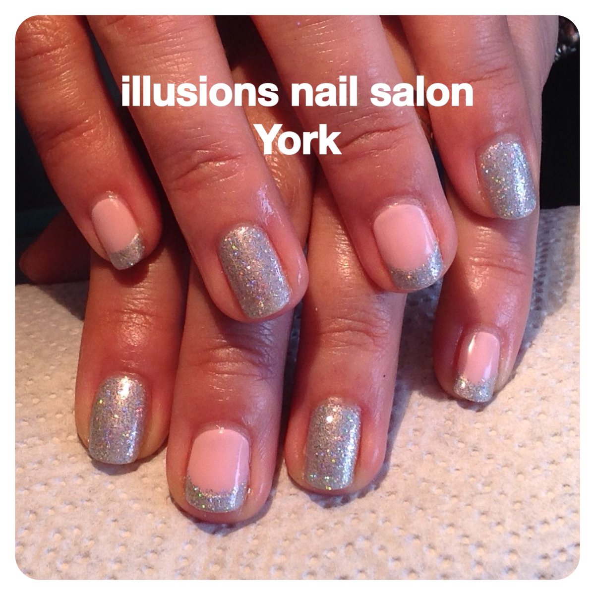 IllusionsYork's tweet photo. #CND #cndshellac #vinylux #beforeandafter #nails #nailart #nude #glitter #ombre #bling #weddingnails #nailpro #love💅 https://t.co/pLLVYhZd1p