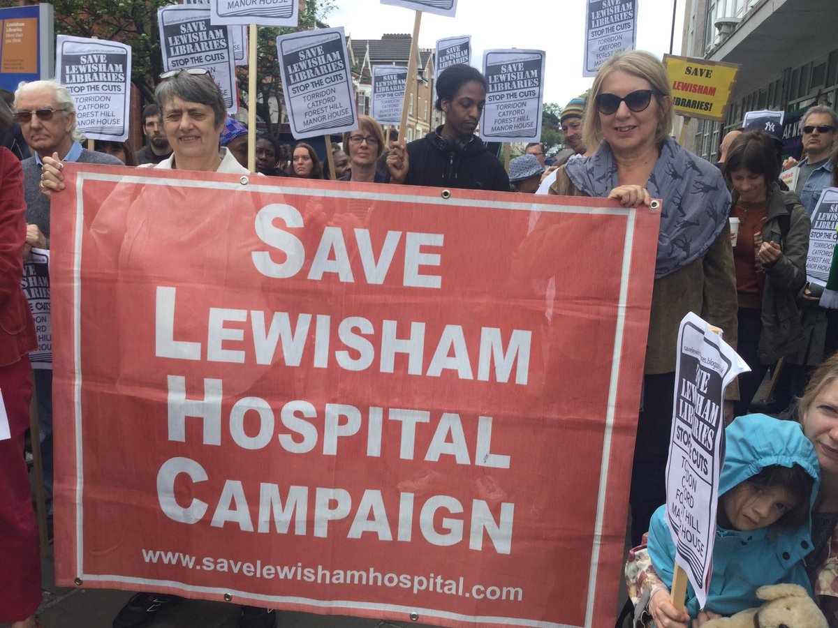 Lewisham Save Our NHS/Save Lewisham Hospital tweet media