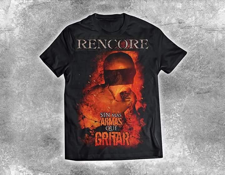 RencoreOficial's tweet photo. Esta noche #Carajo #Rencore @AudiOeste vas encontrar nuestras remeras, puas y cds!Los esperamos para romper cabezas! https://t.co/F1aUMkWUoG