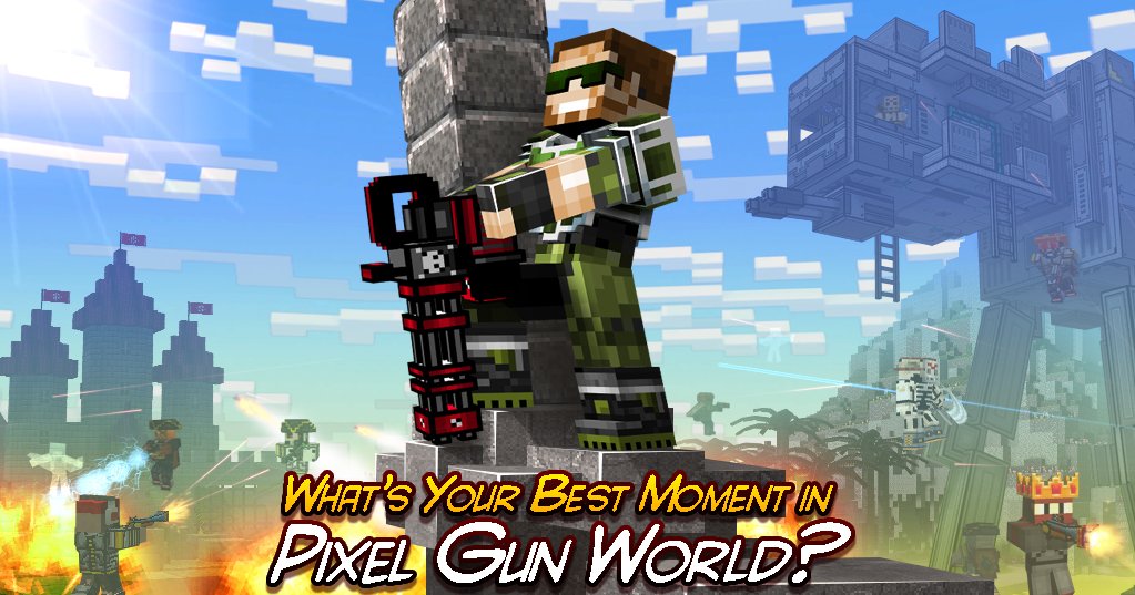 Pixel Gun World on Twitter: "Share your best moment in 👉https://t.co/VsQx8ctq4h👈 #pixelgunworld #FPS #shooter #games #PC #mobile #minecraft https://t.co/H68c59tG0f" / Twitter