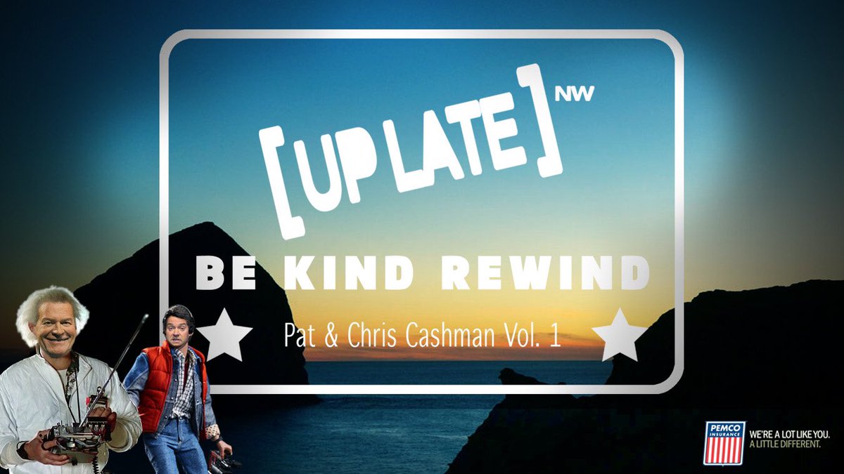 UpLateNW's tweet photo. Be Calm & Laugh TONIGHT on new @UpLateNW BE KIND REWIND Special w @MrPatCashman @ChrisCashman #ThePNWGetsIt https://t.co/AuEuXpyucL
