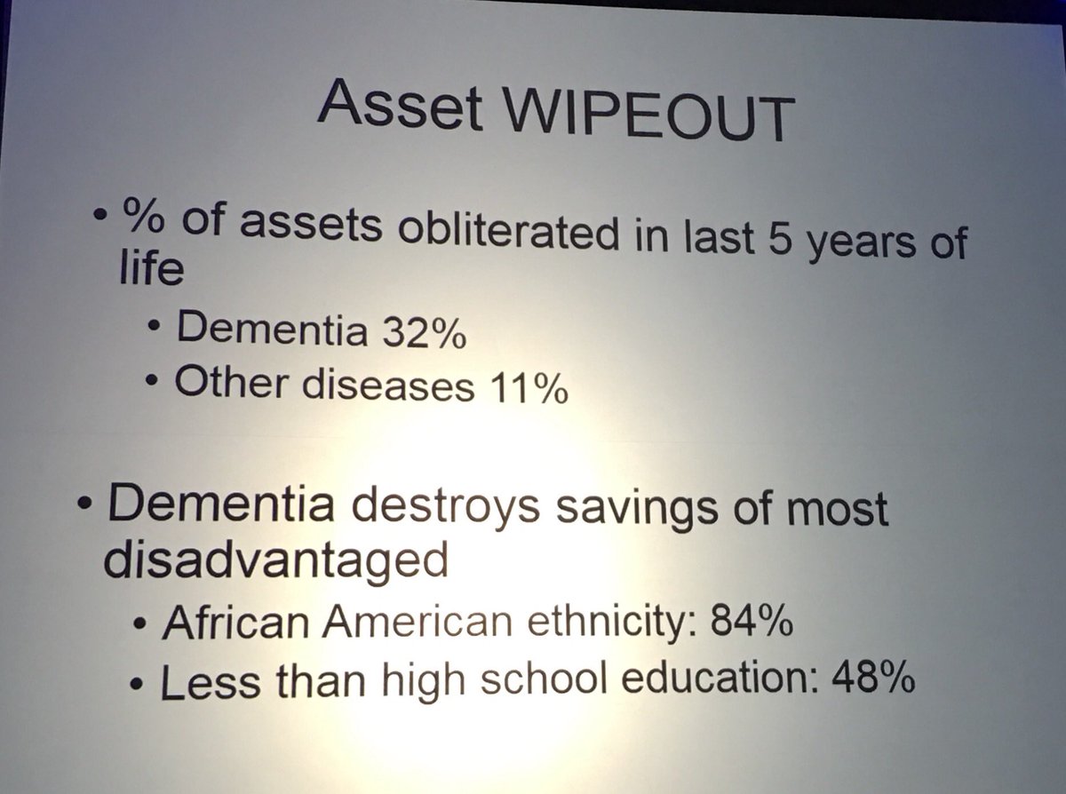 DrArunaJ's tweet photo. #dementia-should we pour $$ into early diagnosis or support #caregivers? #AGS16 @geri_doc @EWidera @AmerGeriatrics https://t.co/PiEb8pUP5o