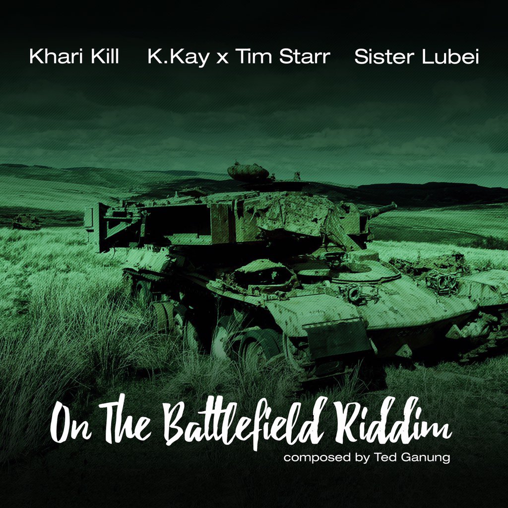 TedGanung's tweet photo. #OnTheBattlefieldRiddim @Khari_kill #OnTheBattlefield , @kkayjoseph x @timstarr #StackIt , @SisterLubei #AWhoDis https://t.co/QM3HvAq2uG