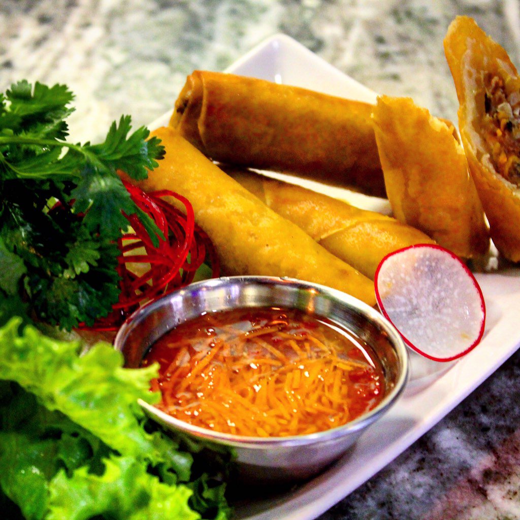 Saigon #eggrolls <a href="/meconbistro/">Me. Con Bistro</a> 3421 W. William Cannon Austin, TX.

#meconbistro #vietnamesefood #austin360eats