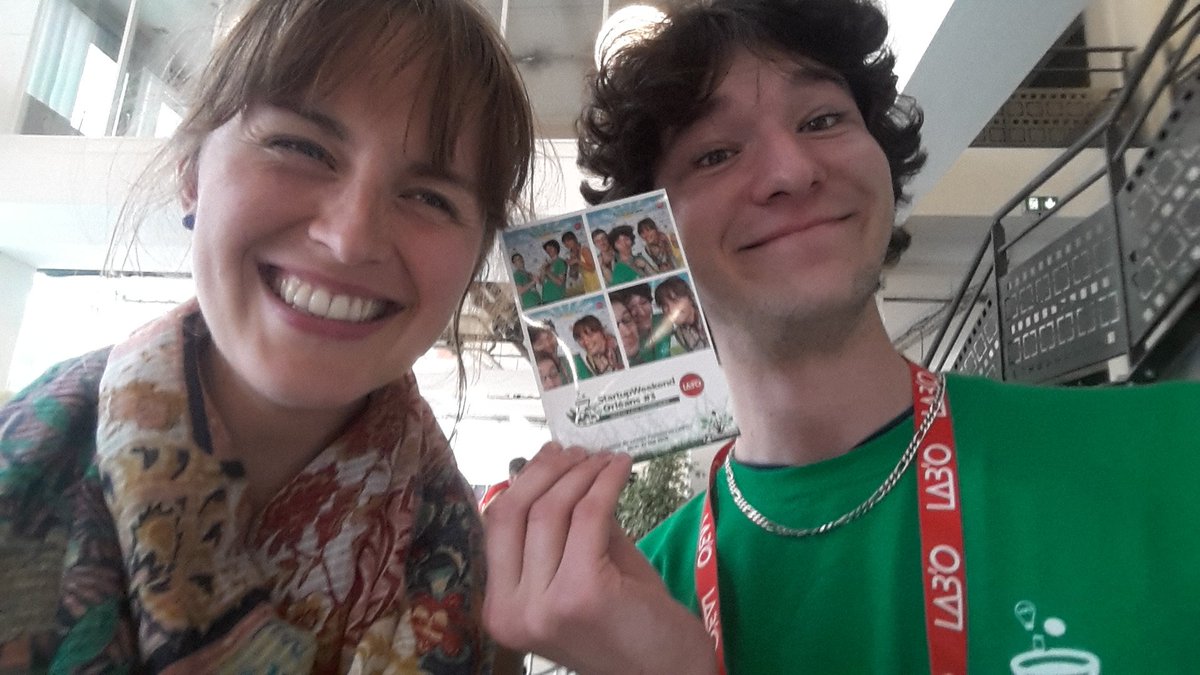 AlexisCaradec's tweet photo. Moment photo de la photo avec @LilyGros #inception #sharingbox #SWOrleans #BonneHumeur https://t.co/xaro2GuHo0