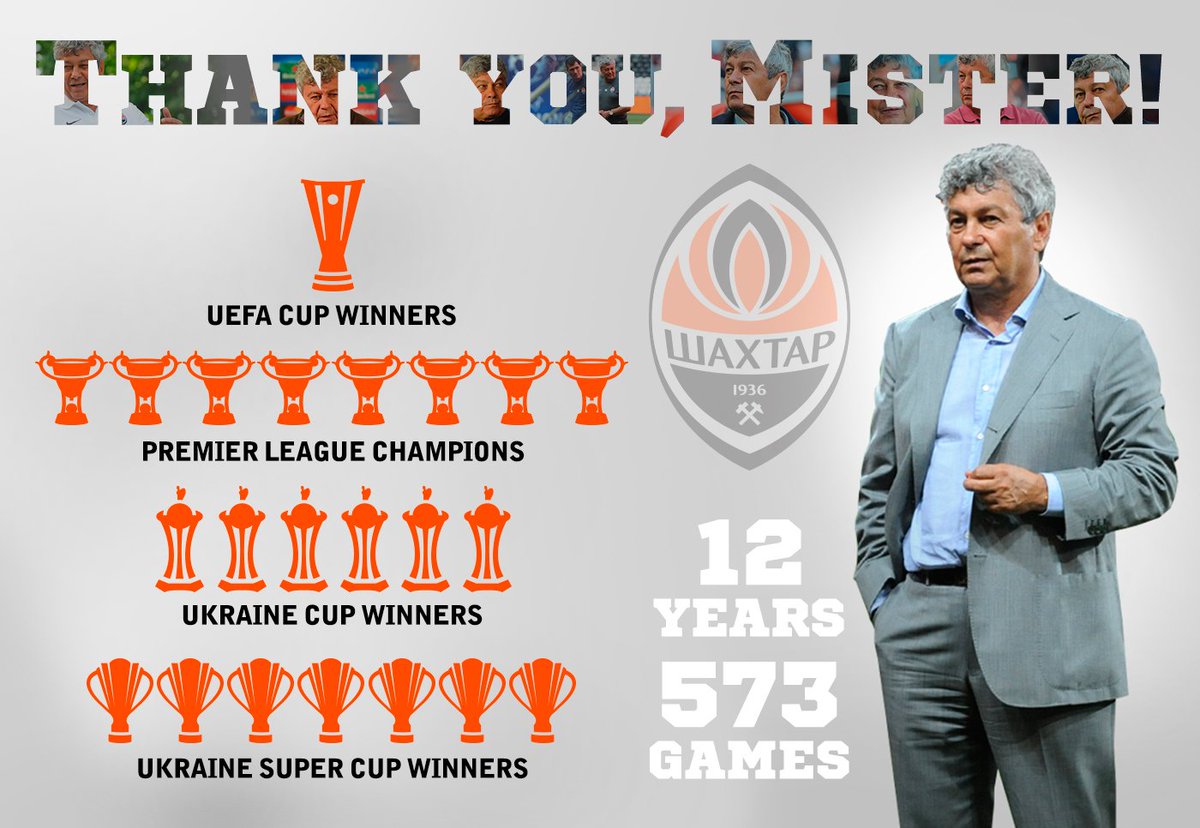 Fc Shakhtar English On Twitter After A 12 Year Spell Mircea Lucescu Leaves Shakhtar Thank You For Everything Mister Https T Co Mvtdl3ppfa