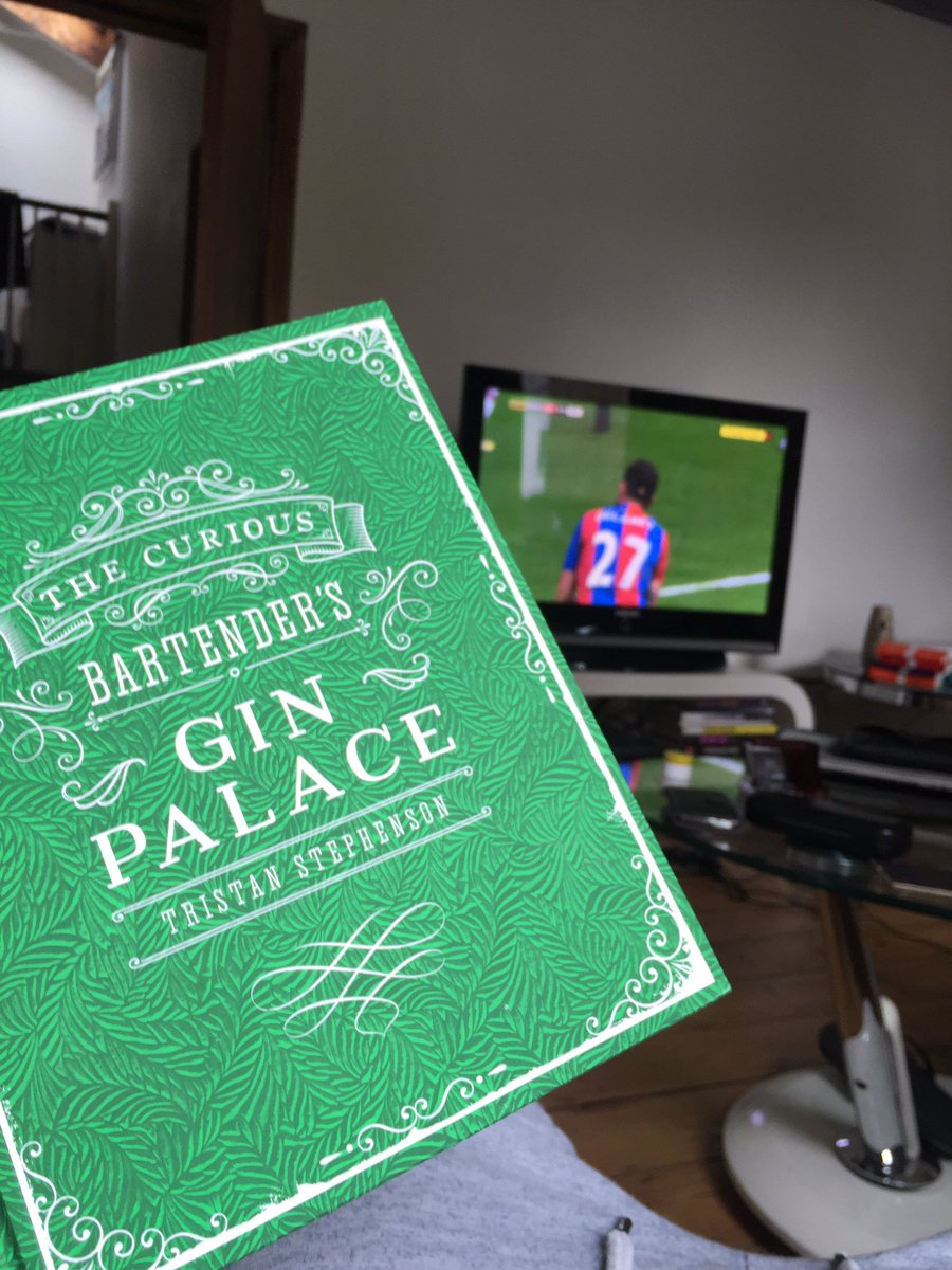 I may be off work for a bit, but still learning that great gin history <a href="/trisstephenson/">Tristan Stephenson</a> #FACupFinal #greatread #gin