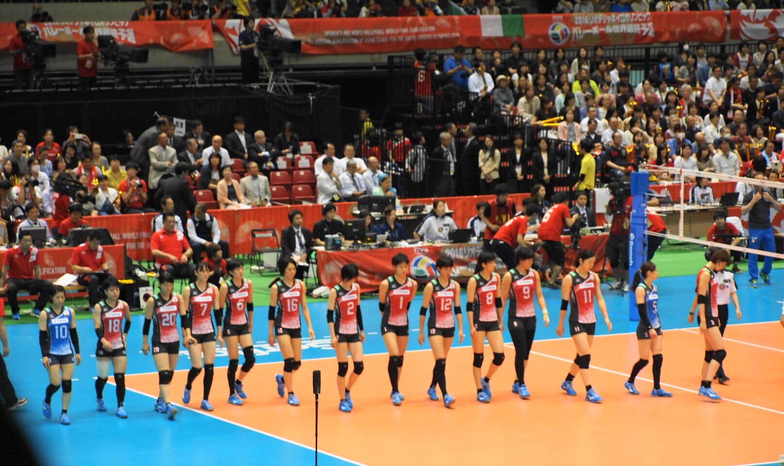 Rio 16リオデジャネイロオリンピックバレーボール世界最終予選兼アジア大陸予選大会 5月21日 Vs イタリア リオオリンピック出場権獲得 おめでとうー T Co Qfh4hkgsxl Twitter