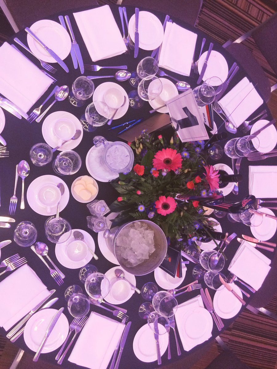 EnglandHockey's tweet photo. The tables have been set as we wait for the nominees to arrive! #EHAwards https://t.co/ovbv9MZZPl