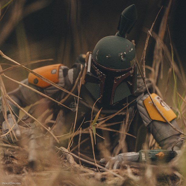 hashtagstarwars's tweet photo. New #StarWars Instagram by @nazcross // Creepin... #bobafett #actionfigurephotography #toyvisuals https://t.co/T2F97iwrGp