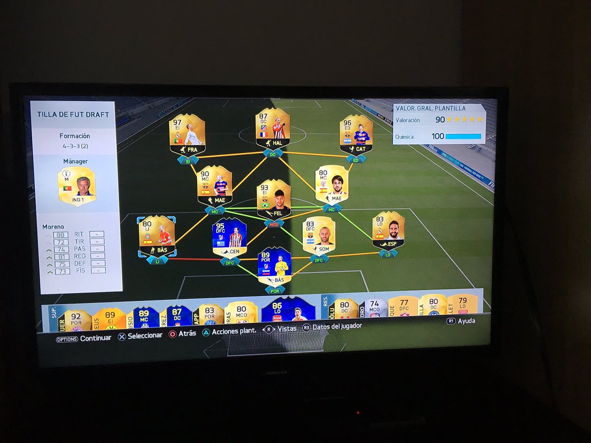 dbolunya11's tweet photo. Sacada de futdraft!! @Pumuscor https://t.co/yP52yUZ5HR