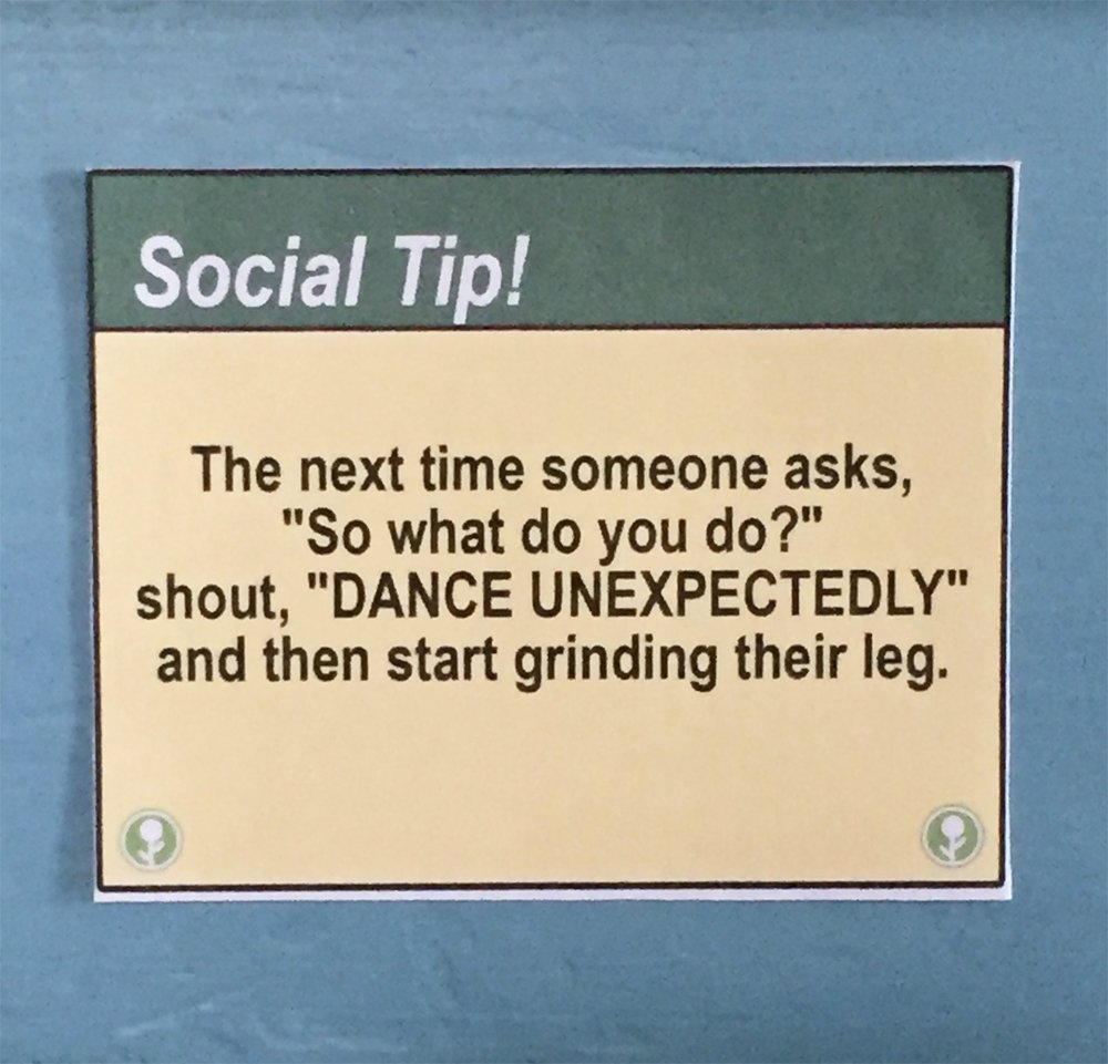 Thing to try for your next social gathering...