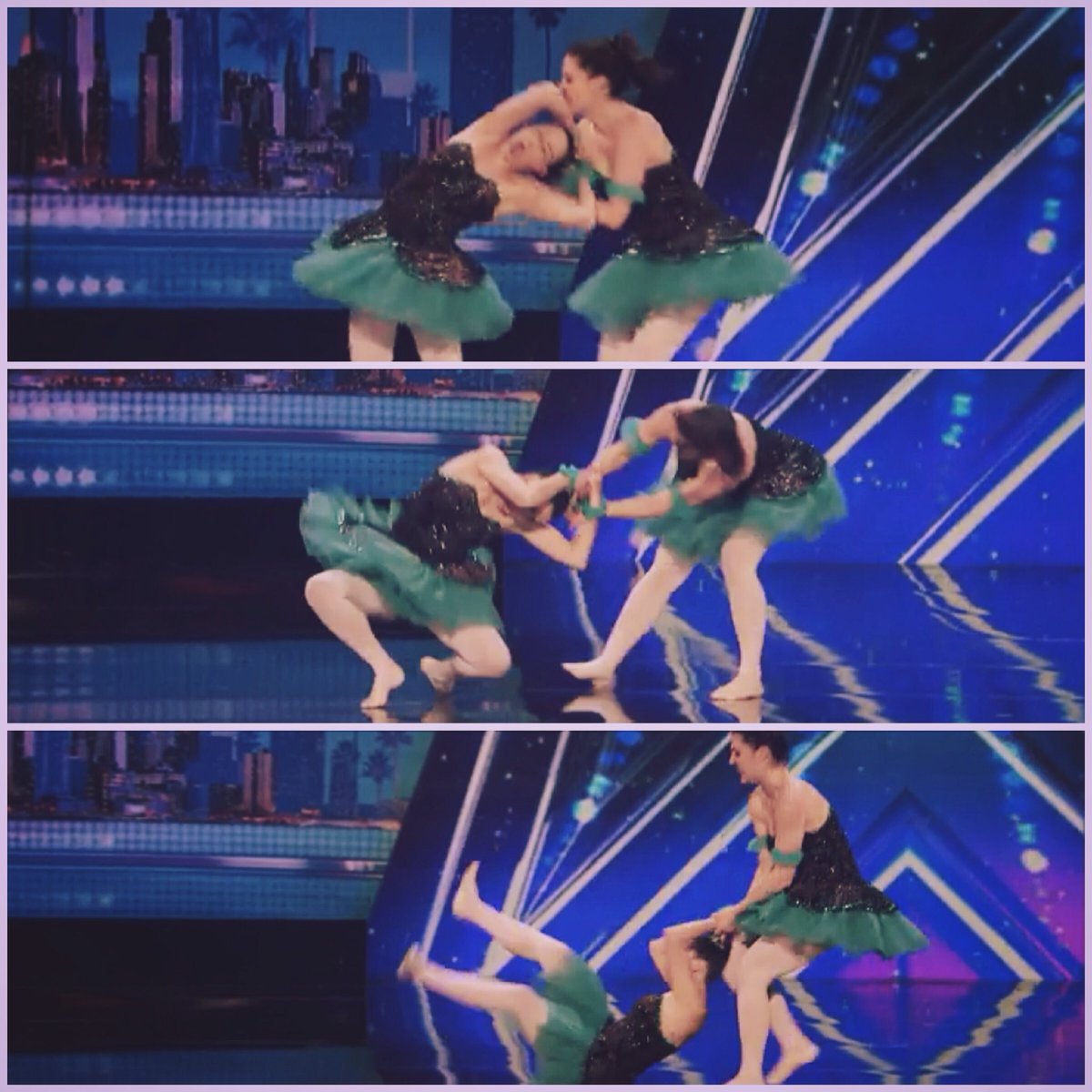 LesBunheads's tweet photo. Made it on the America's Got Talent Season 11 Promo vid! #wefeellikestars #lesbunheads https://t.co/uv4QbcAsWy
