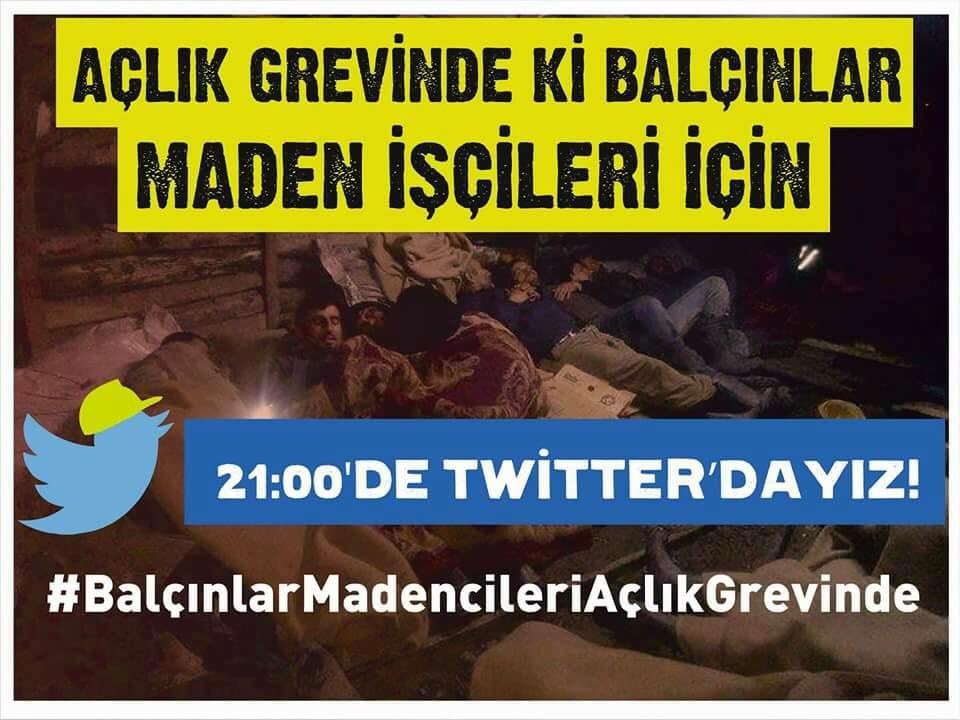 madengenc's tweet photo. Zonguldak/Madenciler ücretlerini alamadıkları için yeraltında açlık grevindeler.
#BalçınlarMadencileriAçlıkGrevinde https://t.co/6vSGWRtFEq