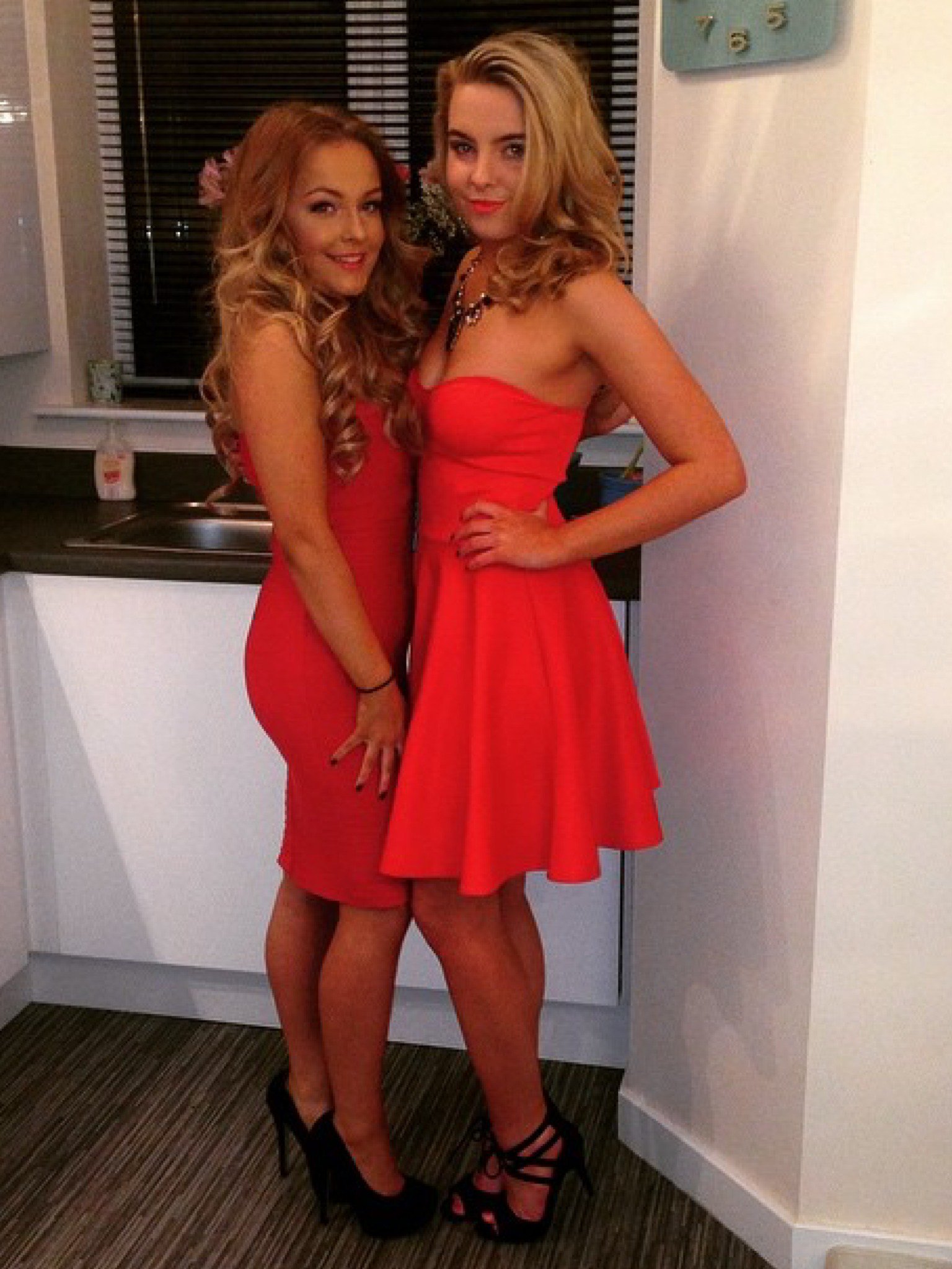 females in heels