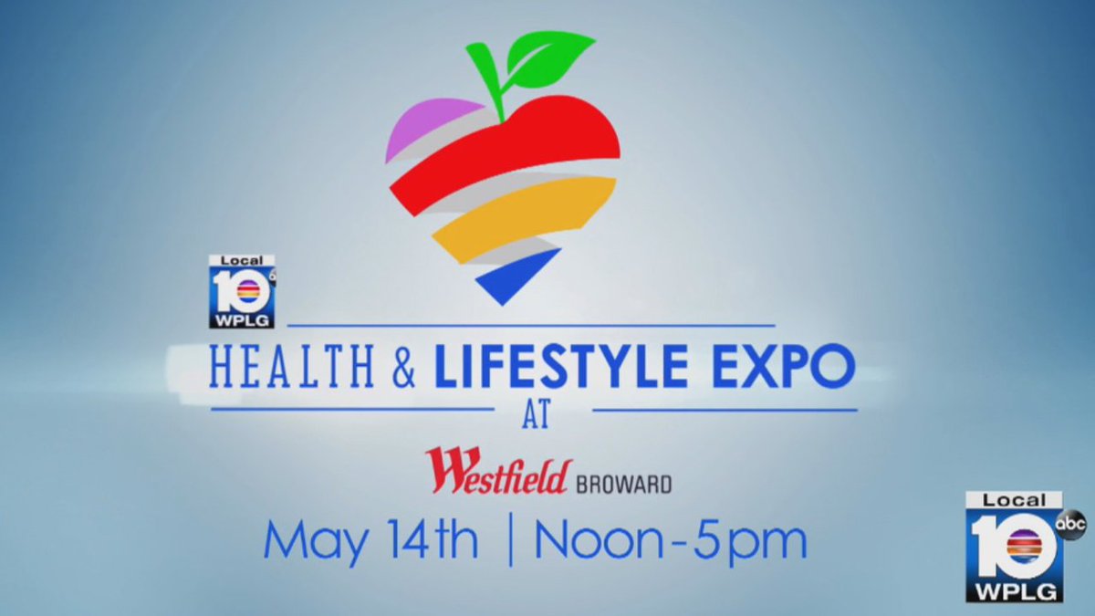 Join us TODAY at Local 10's Health & Lifestyle Expo at the Westfield Mall from noon to 5 pm bit.ly/1VW5cUu?utm_me… https://t.co/ujtkvbWEgX
