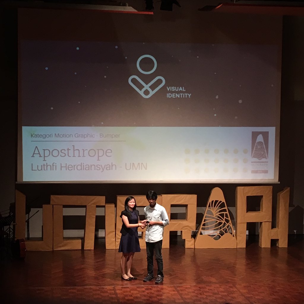 Pemenang Kategori Motion Graphic Bumper "Aposthrope"