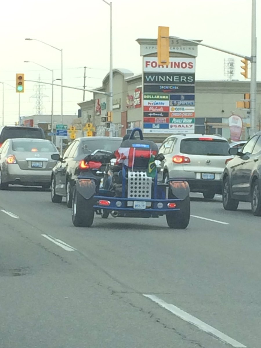 AutoSIM2013's tweet photo. Nothing like a homemade trike en route to #portdover for #Fridaythe13th https://t.co/aHJ7rtGcnK