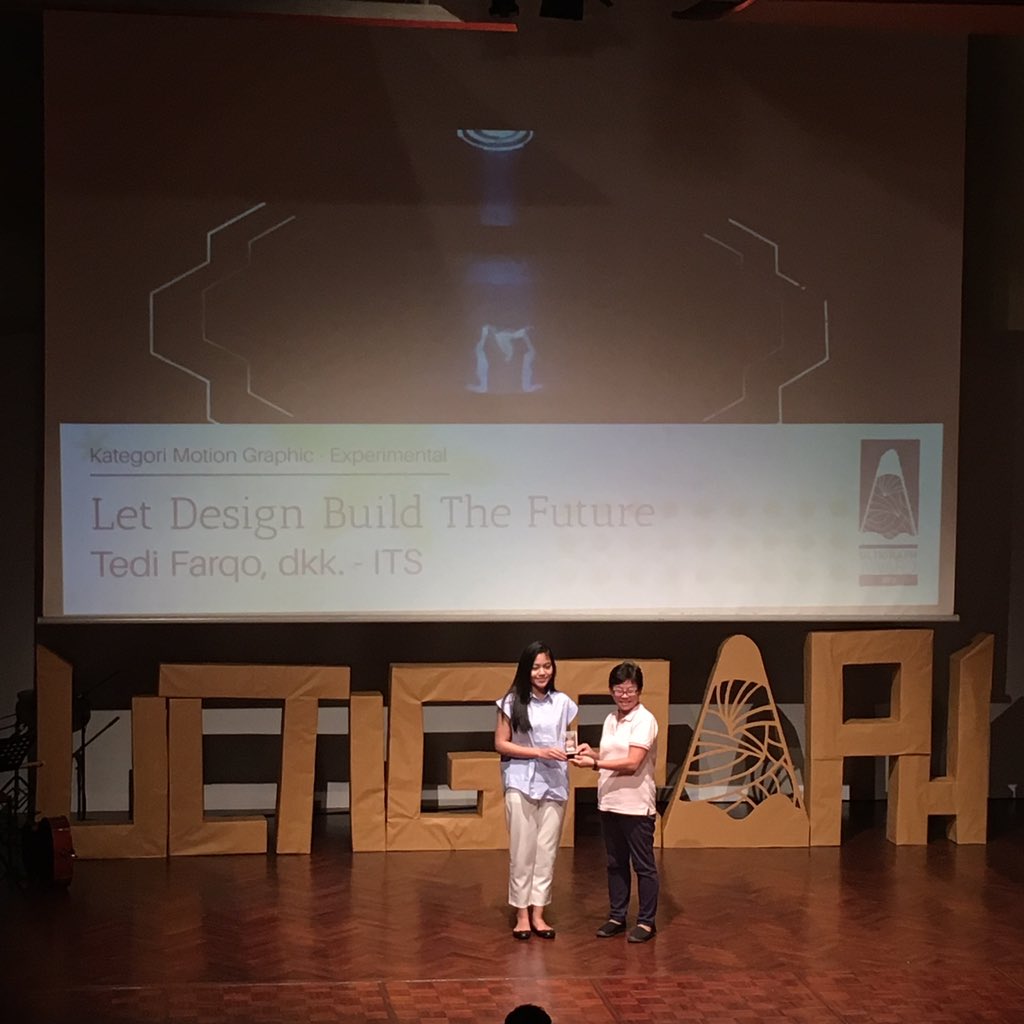 Pemenang Kategori Morion Graphic Experimental "Let Design Build The Future"