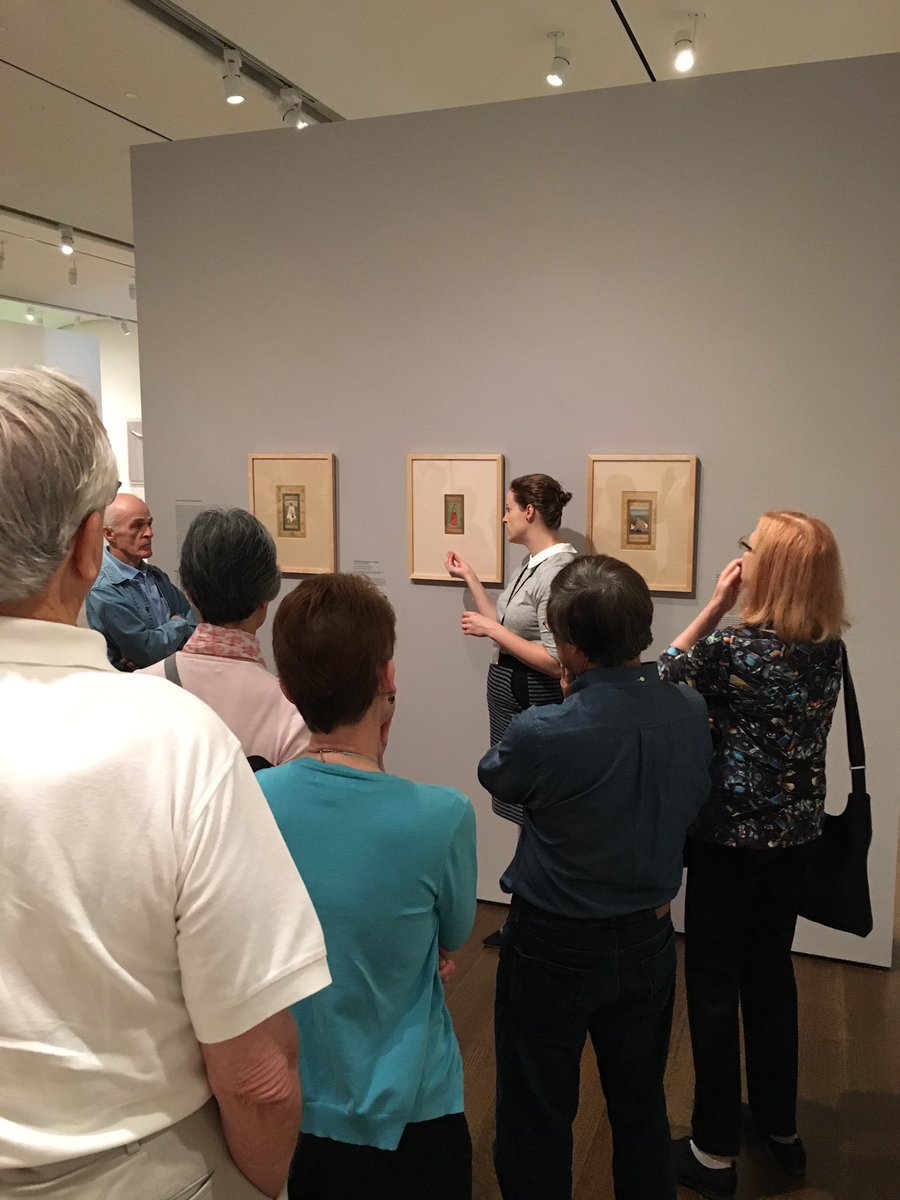 harvartmuseums's tweet photo. Curator Stephanie Rozman provides insights about Mughal manuscript painting #HAMMembers https://t.co/ieqRAKYnEH