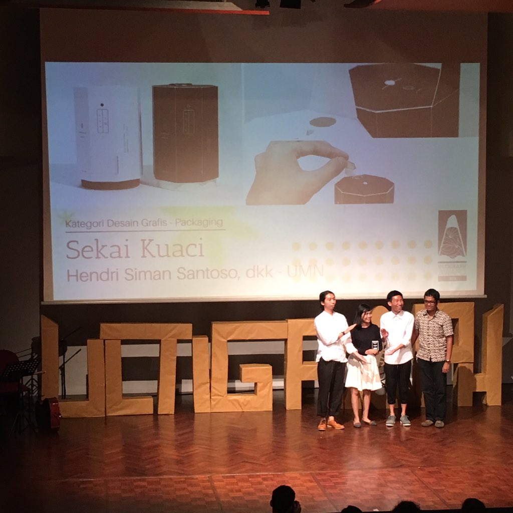 Pemenang Kategori Desain Grafis Problem Solver "Sekai Kuaci"