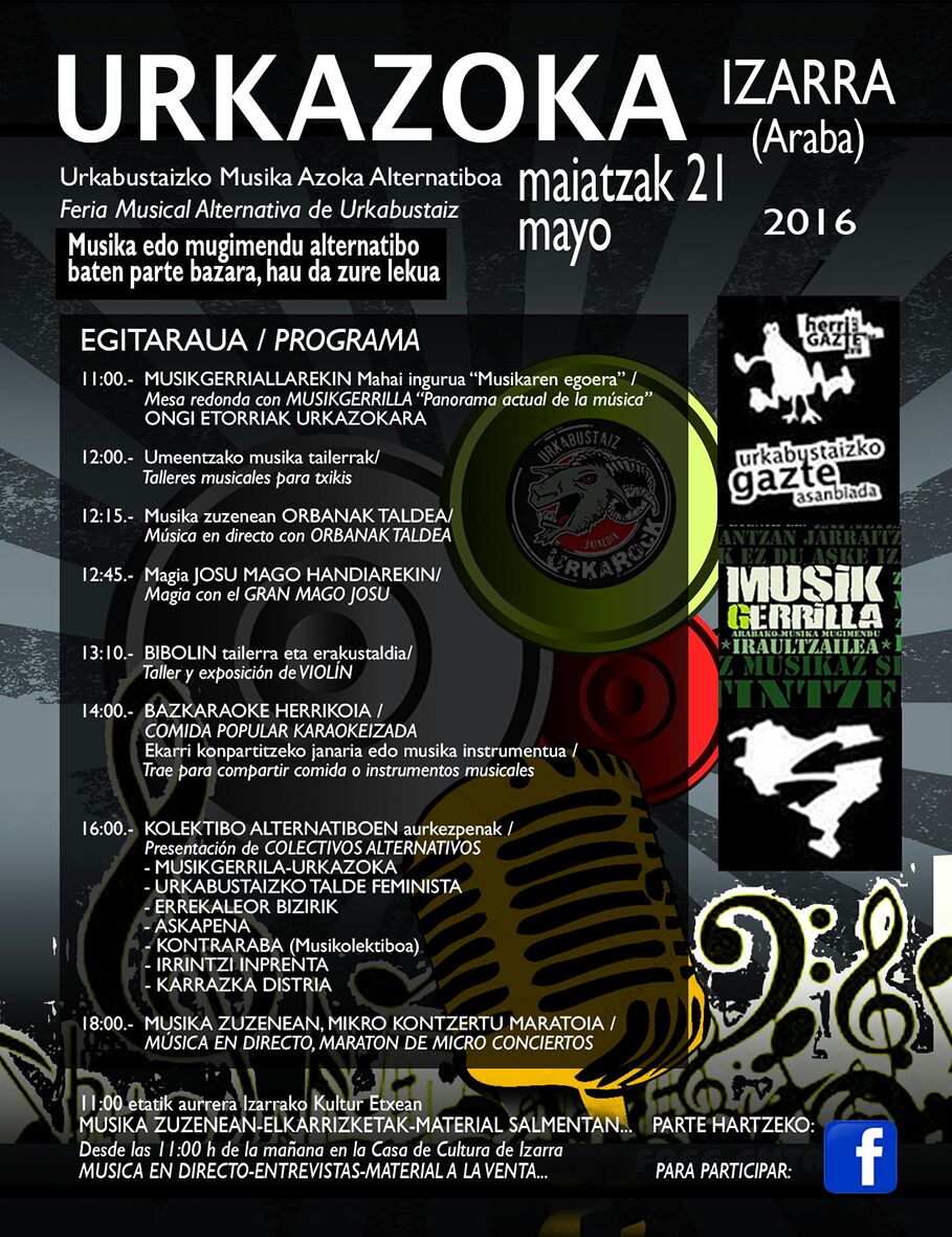 [Agenda] Gaur, Urkazoka Izarran