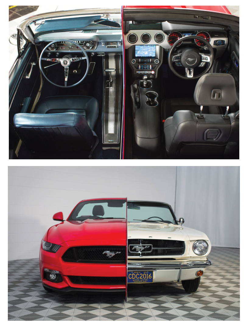 FordMiddleEast's tweet photo. Would you choose #classic heritage or modern #performance? #Ford #Mustang https://t.co/eA8fqmdSxy