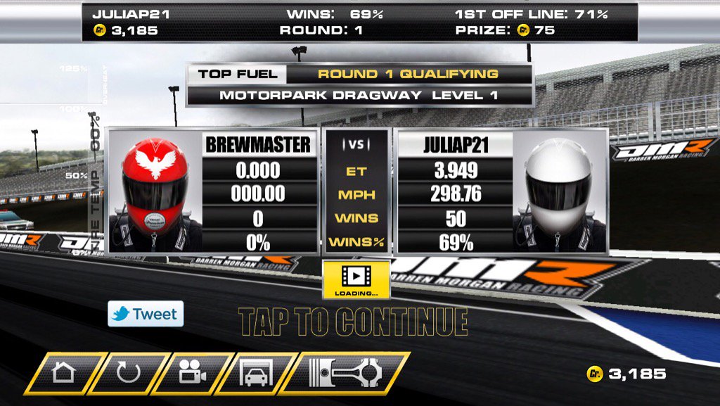 Julibaby21's tweet photo. Checkout my best ET on DRAGSTER MAYHEM https://t.co/QjXQ61PXX7