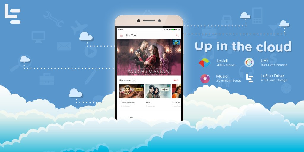 LeEcoIndia's tweet photo. The Le 1s Eco includes LeEco Membership that gives you up to 5TB cloud storage on the LeEco Drive. #Ecophone https://t.co/80DtwjOnth