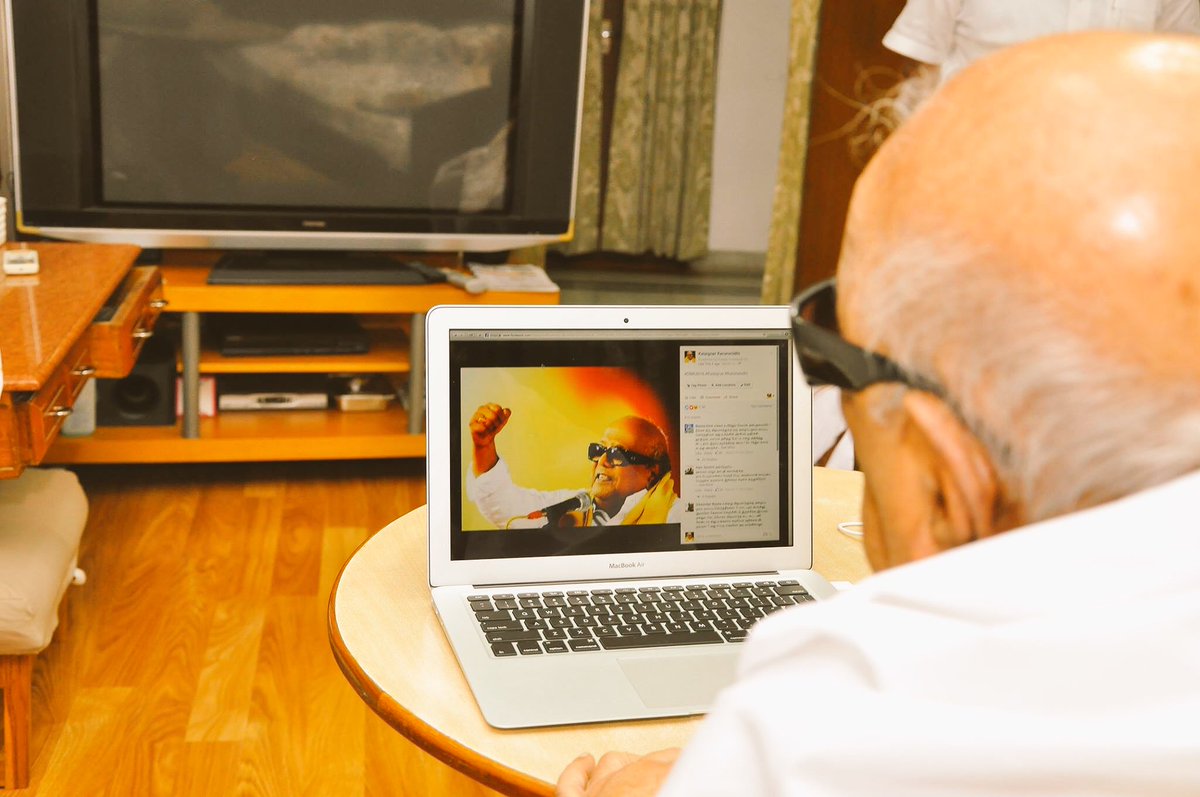 kalaignar89's tweet photo. I find this new medium (social media) very useful and interesting.

https://t.co/sMrzOyi6b9 

#DMK2016 https://t.co/NNOCZg0Qz3