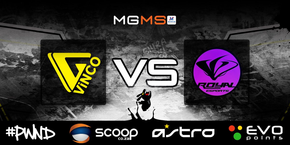 ViNCO_Gaming's tweet image. We play @ 18h30 today LB Round 11 #MGMS Either team that loses in WB semi! @HoldenZA will cast these matches today