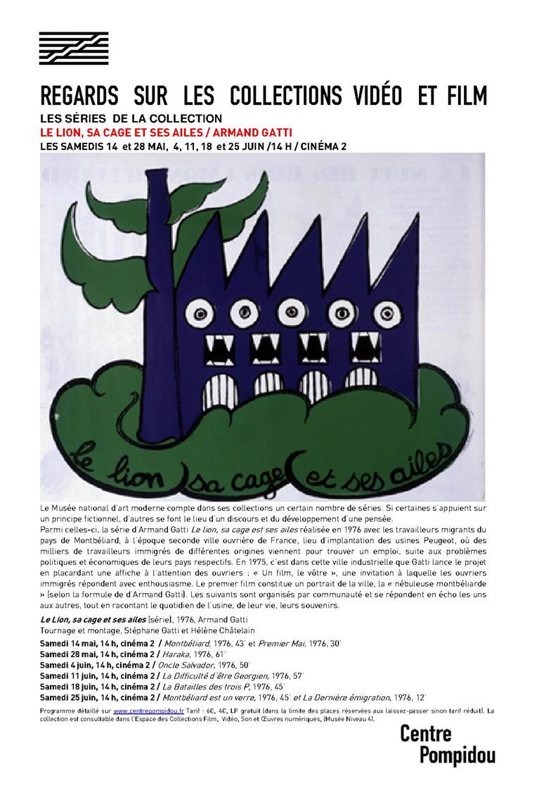 LaParoleerrante's tweet photo. LE LION SA CAGE ET SES AILES D'ARMAND GATTI @centrepompidou 14 mai - 25 juin 2016
https://t.co/kpDSxOQtNG https://t.co/AgMHsOcBe3