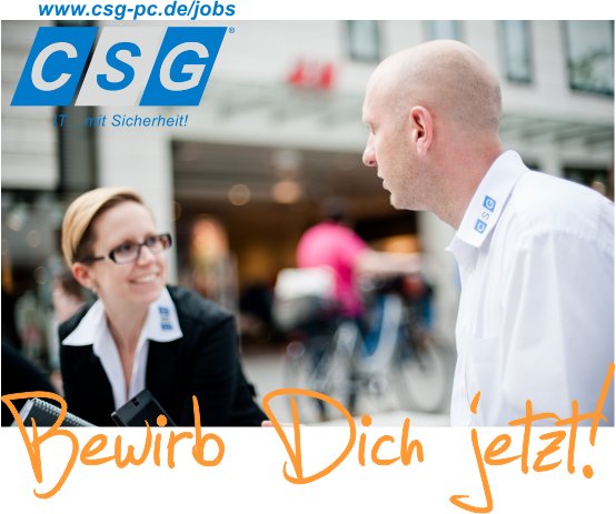 Wir suchen Dich als Verstärkung!
Details unter buff.ly/1Wx0oos