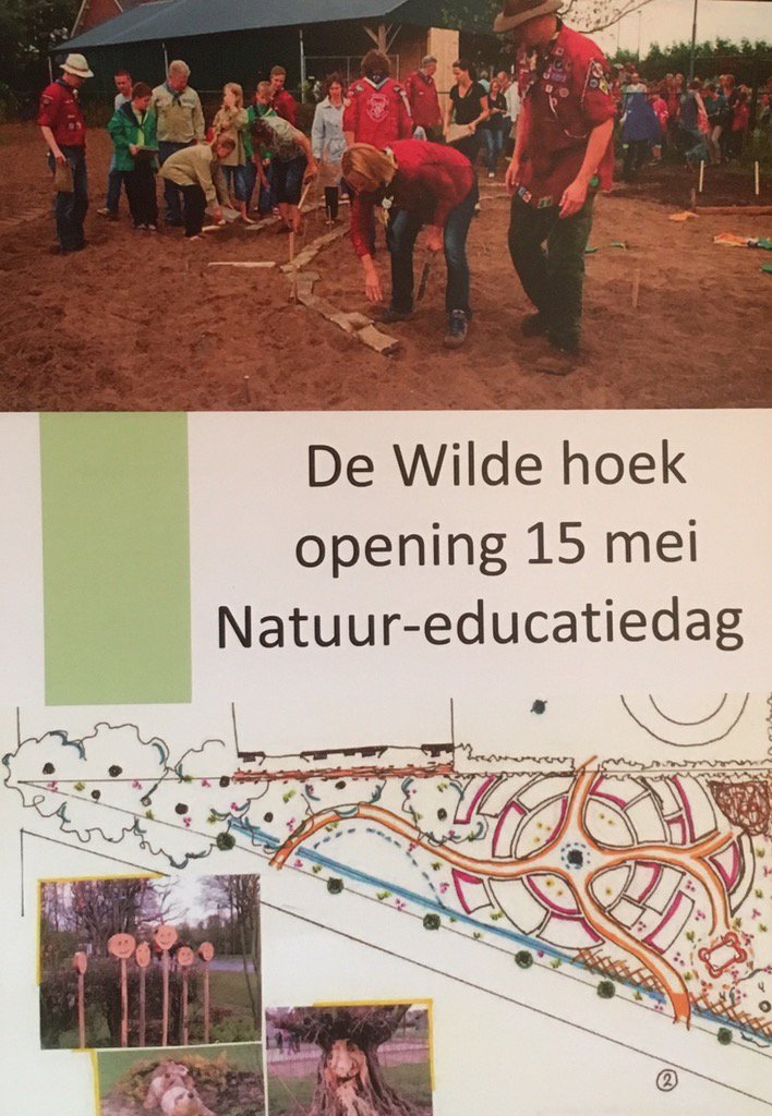 Morgen opent Weghouder de Vries onze ecologische Tuin: De Wilde Hoek <a href="/gemeenteHelmond/">Gemeente Helmond</a> <a href="/In_Helmond/">InHelmond</a> <a href="/PRBrandevoort/">PR Brandevoort</a>